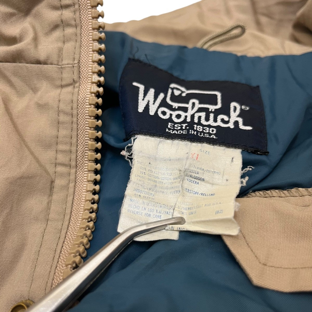 WOOLRICH 80’ｓ Vintageマウンテンパーカー 古着・中古-7枚目のアイテム画像