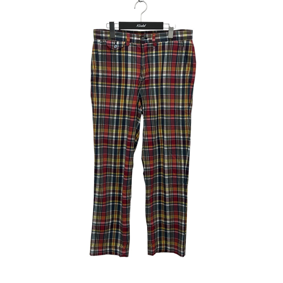 polo by Ralph Lauren 黒 チェック柄 スラックス POLO RALPH LAUREN(ポロラルフローレン) グレンチェック