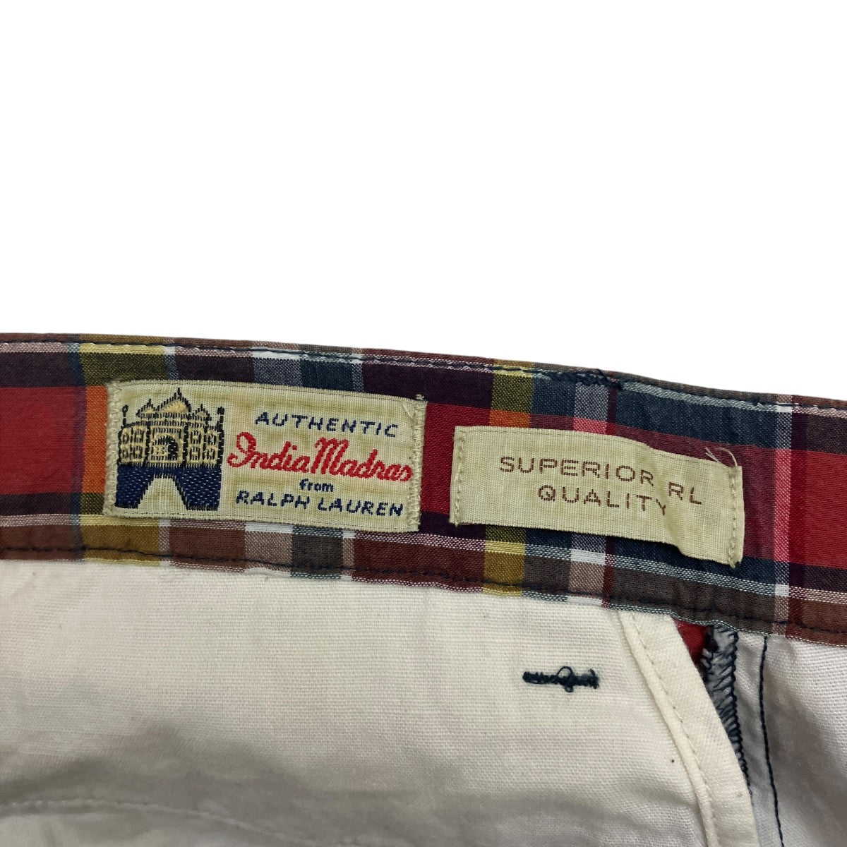 POLO RALPH LAUREN チェックパンツ4100163 古着・中古-8枚目のアイテム画像