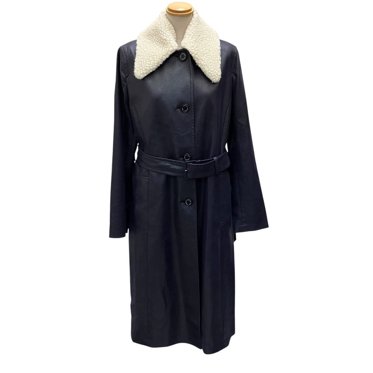 ジョンローレンスサリバン コットンツイル トレンチコート ネイビー　S 36 セール】COTTON TWILL TRENCH COAT（トレンチコート）｜JOHN