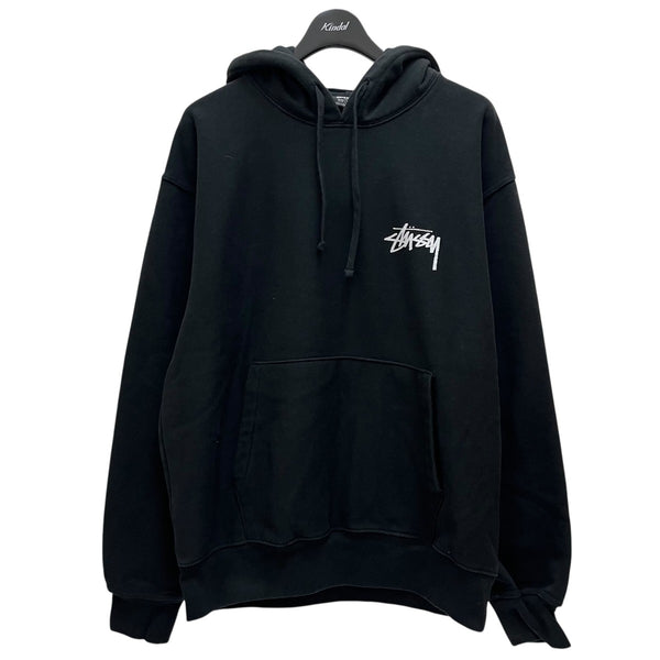 stussy(ステューシー) プルオーバーパーカー ブラック サイズ L