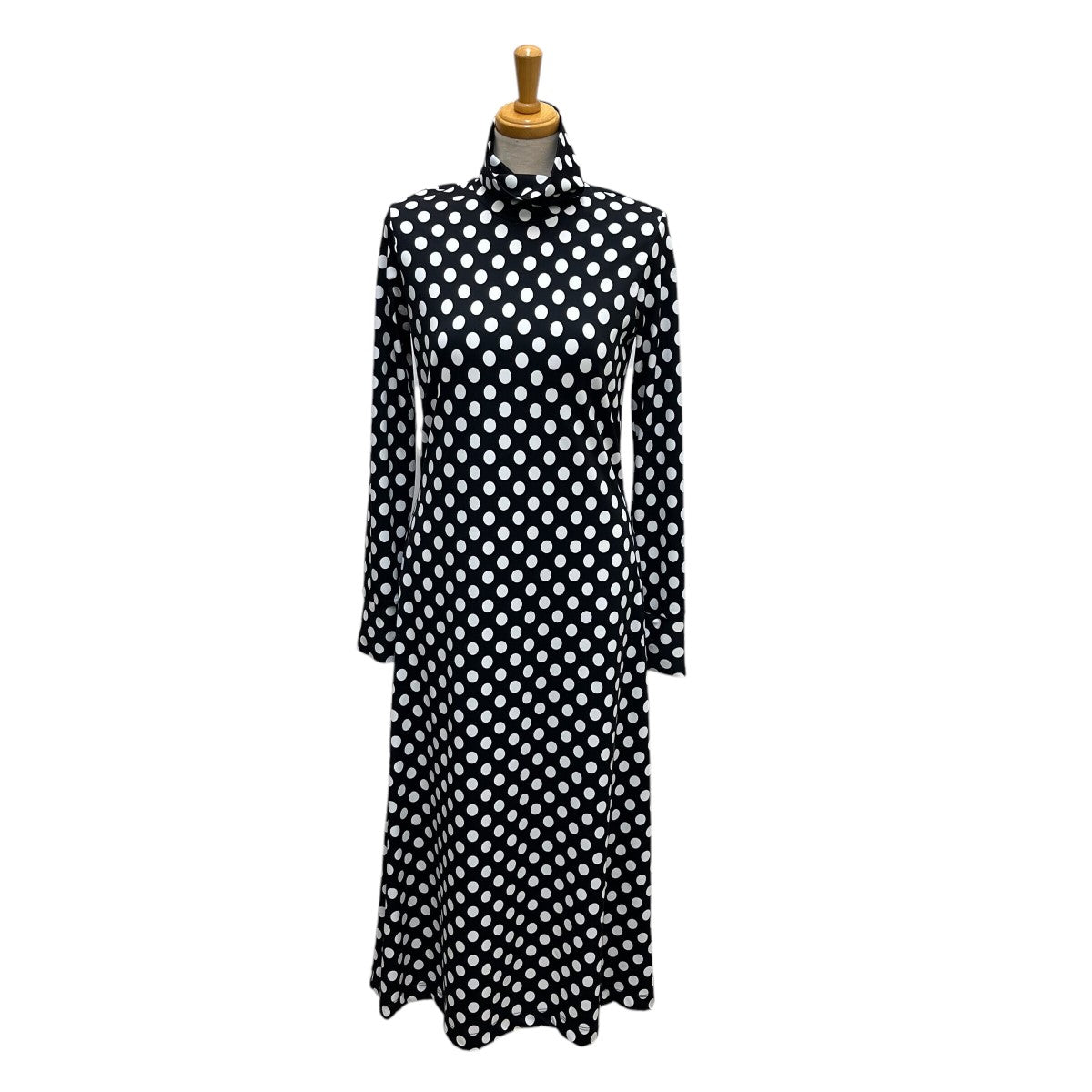 DOT TURTLENECK TOPドット柄タートルネックワンピース