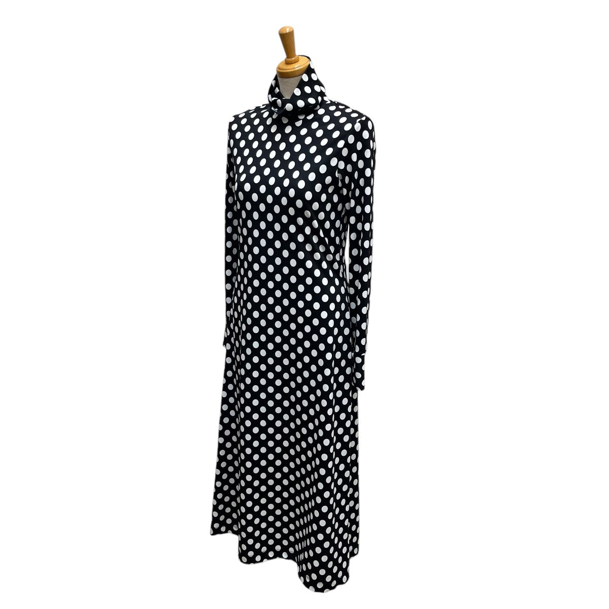 DOT TURTLENECK TOPドット柄タートルネックワンピース