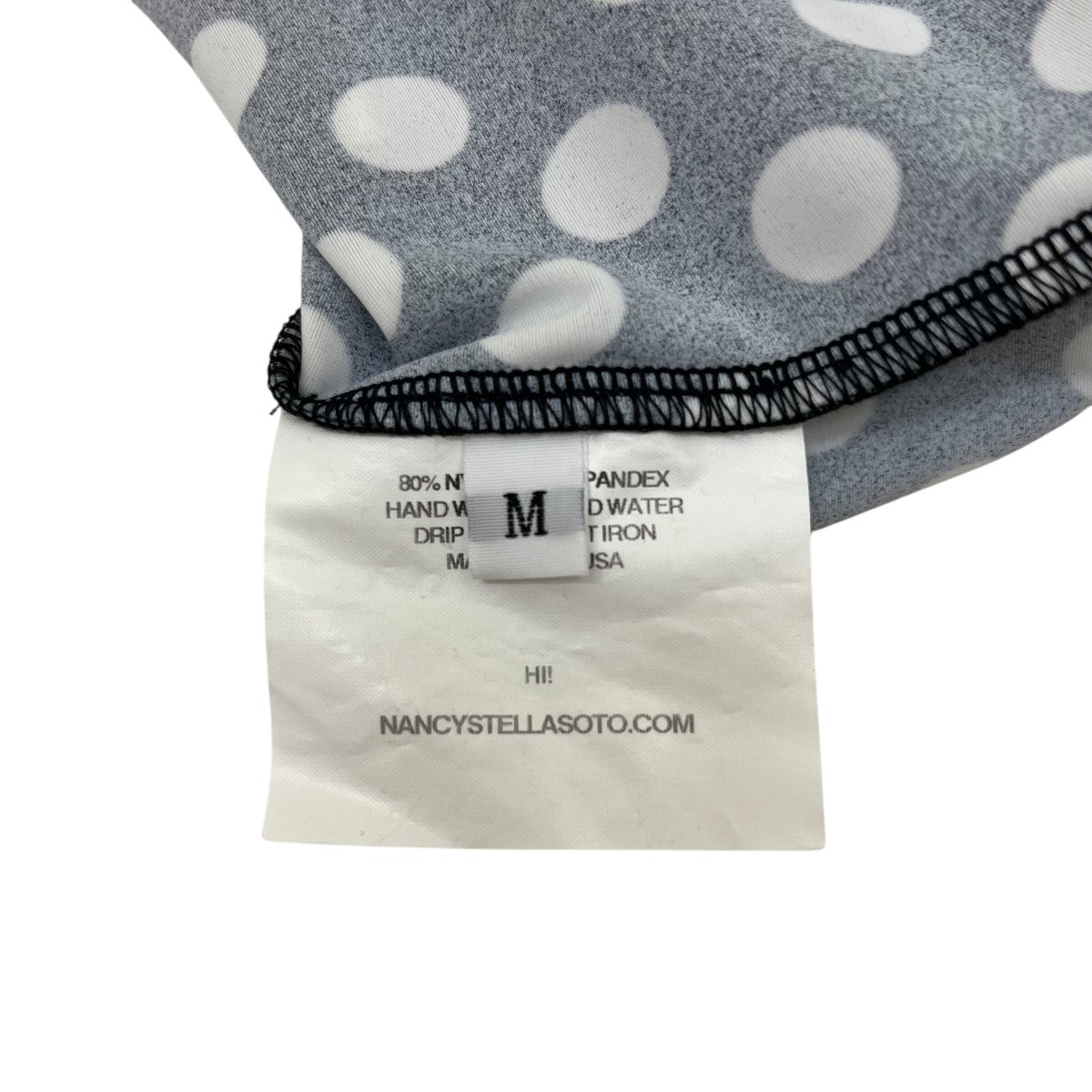 DOT TURTLENECK TOPドット柄タートルネックワンピース