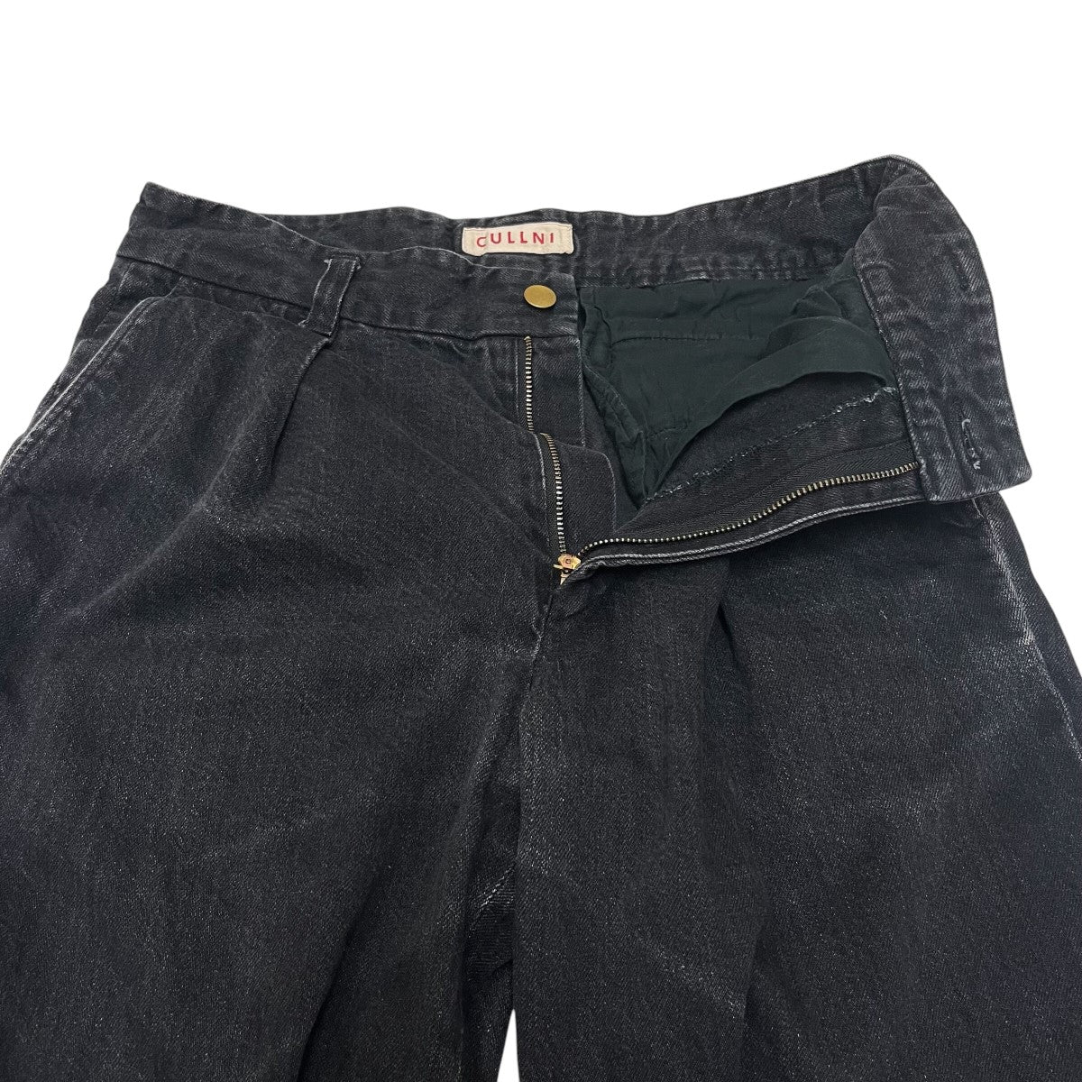 パンツ HARD TWISTED WOOL TROPICAL BELTED PANTS ATTACHMENT(アタッチメント) - HARD TWISTED WOOL TROPICAL