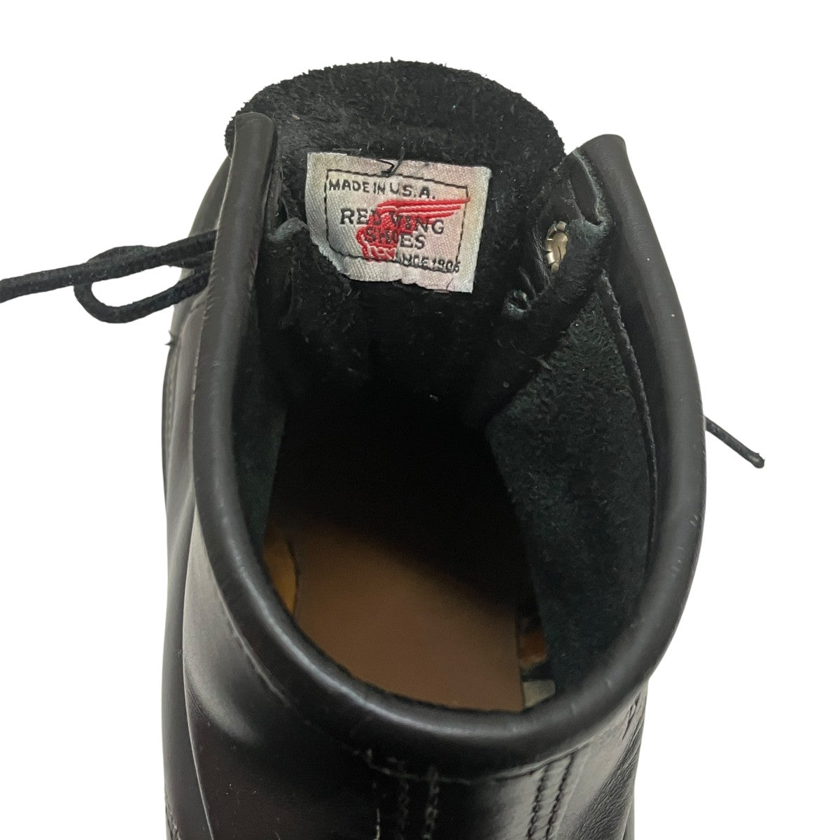 8130 RED WINGレッドウィング サイズ9/D RED WING(レッドウィング) ブーツ8130 8130 ブラック サイズ 9