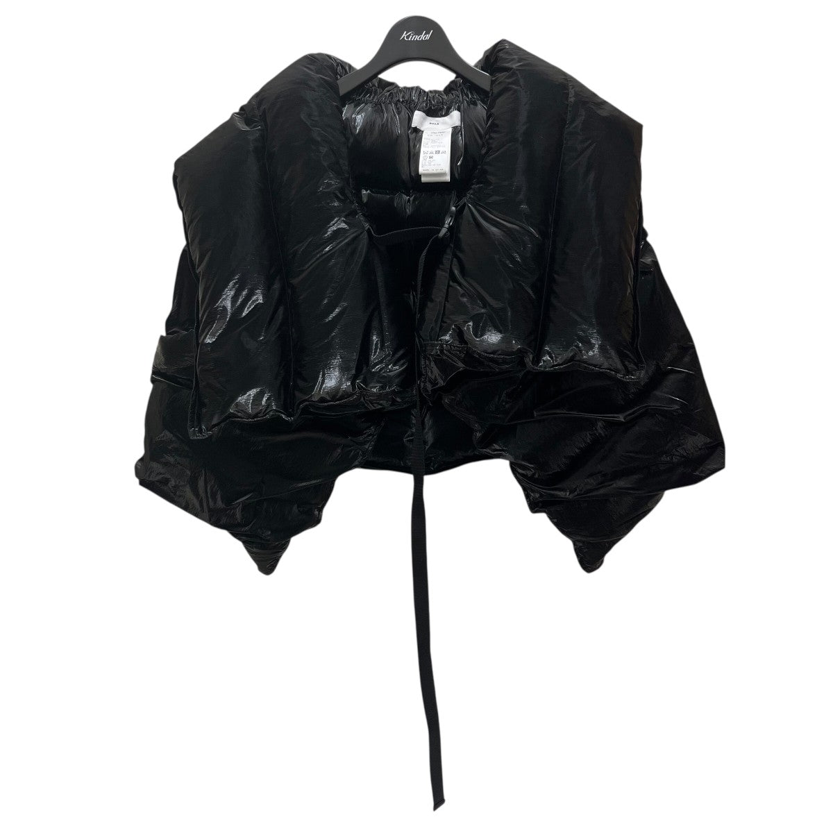 TOGA PULLA(トーガプルラ) ダウンケープTP92-FW287 TP92-FW287