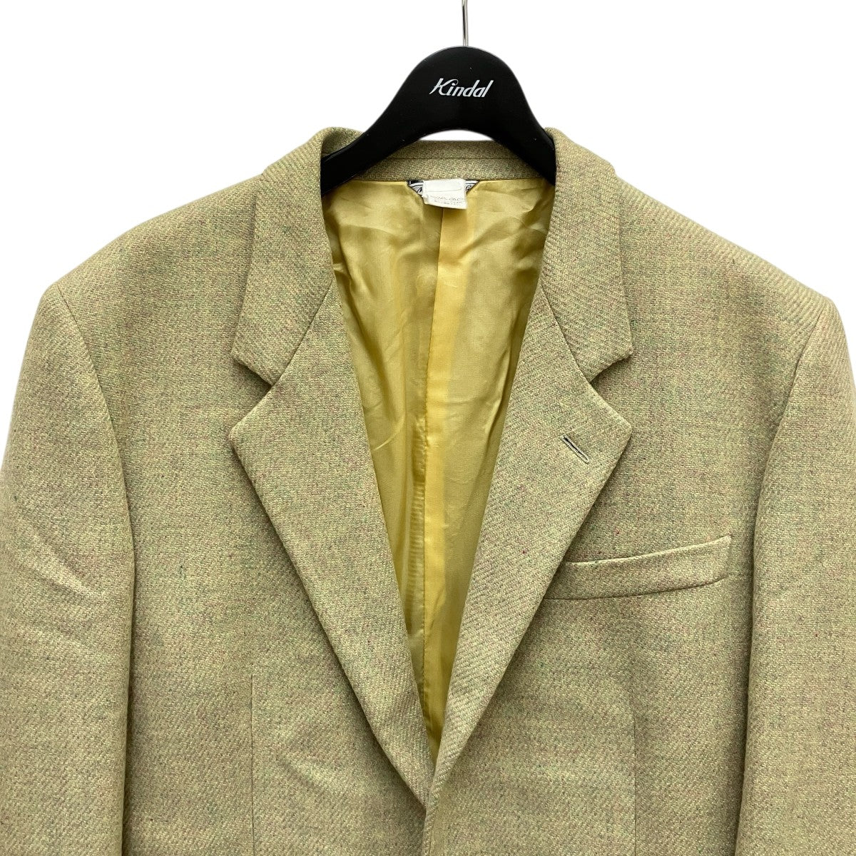 GIANNI VERSACE カシミヤ混ジャケット/グリーン/美品/ヴェルサーチ GIANNI VERSACE(ジャンニヴェルサーチ) 90's Vintageカシミヤ混