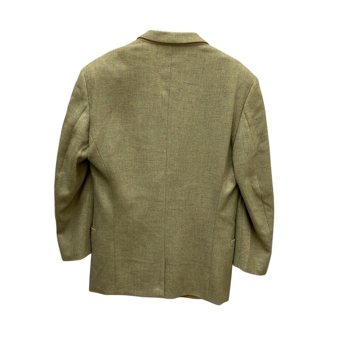 GIANNI VERSACE カシミヤ混ジャケット/グリーン/美品/ヴェルサーチ GIANNI VERSACE カシミヤ混ジャケット/グリーン/美品/ヴェルサーチ