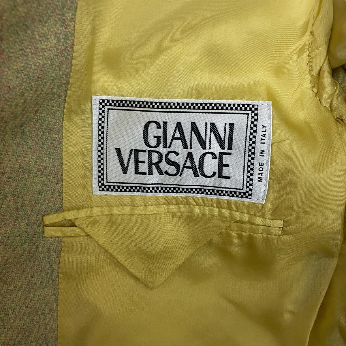 GIANNI VERSACE(ジャンニヴェルサーチ) 90's Vintageカシミヤ混