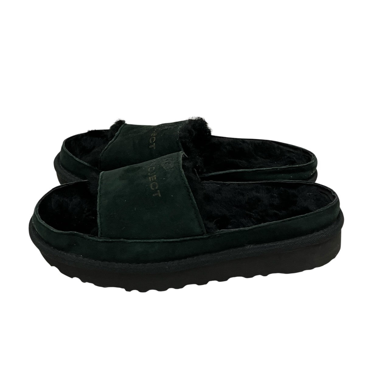 美品 UGGブラックサンダル サイズ36 UGG×Y． PROJECT サンダル1101743 1101743 ブラック サイズ 23cm