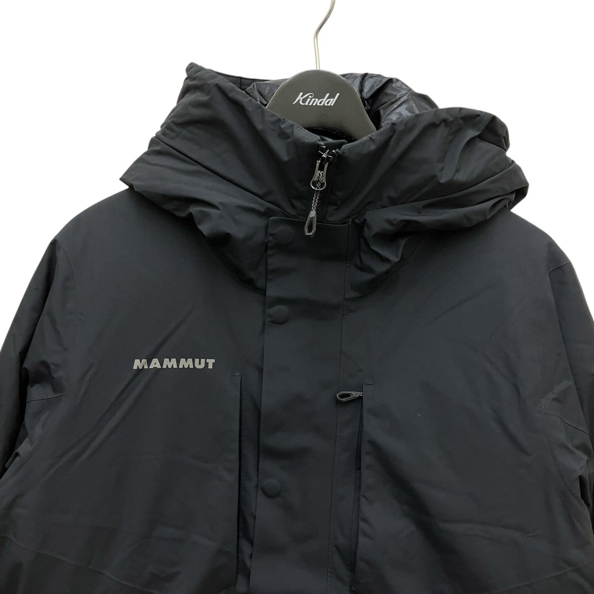 MAMMUT(マムート) ジップアップフーデッドジャケット ブラック