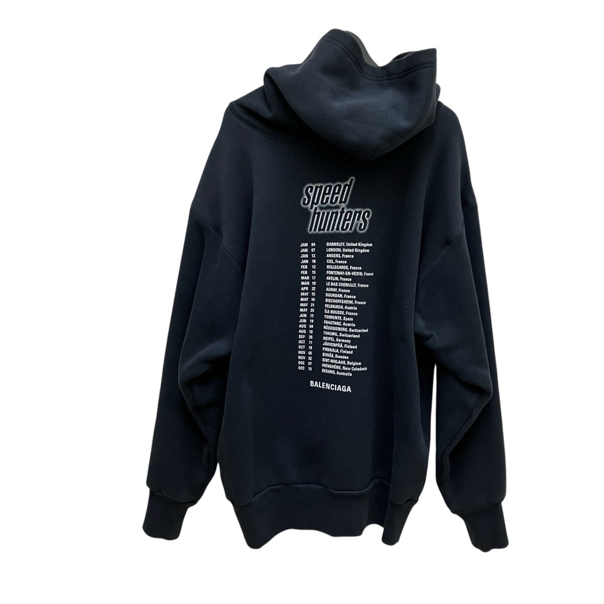 Balenciaga SS18 フーディー 日本限定☆BALENCIAGA】BALENCIAGA GINZA SERIES HOODIE