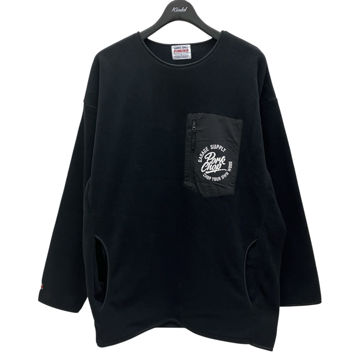 pork chop garage supply CS Fleece SHIRTクルーネックフリース 古着・中古-1枚目のアイテム画像