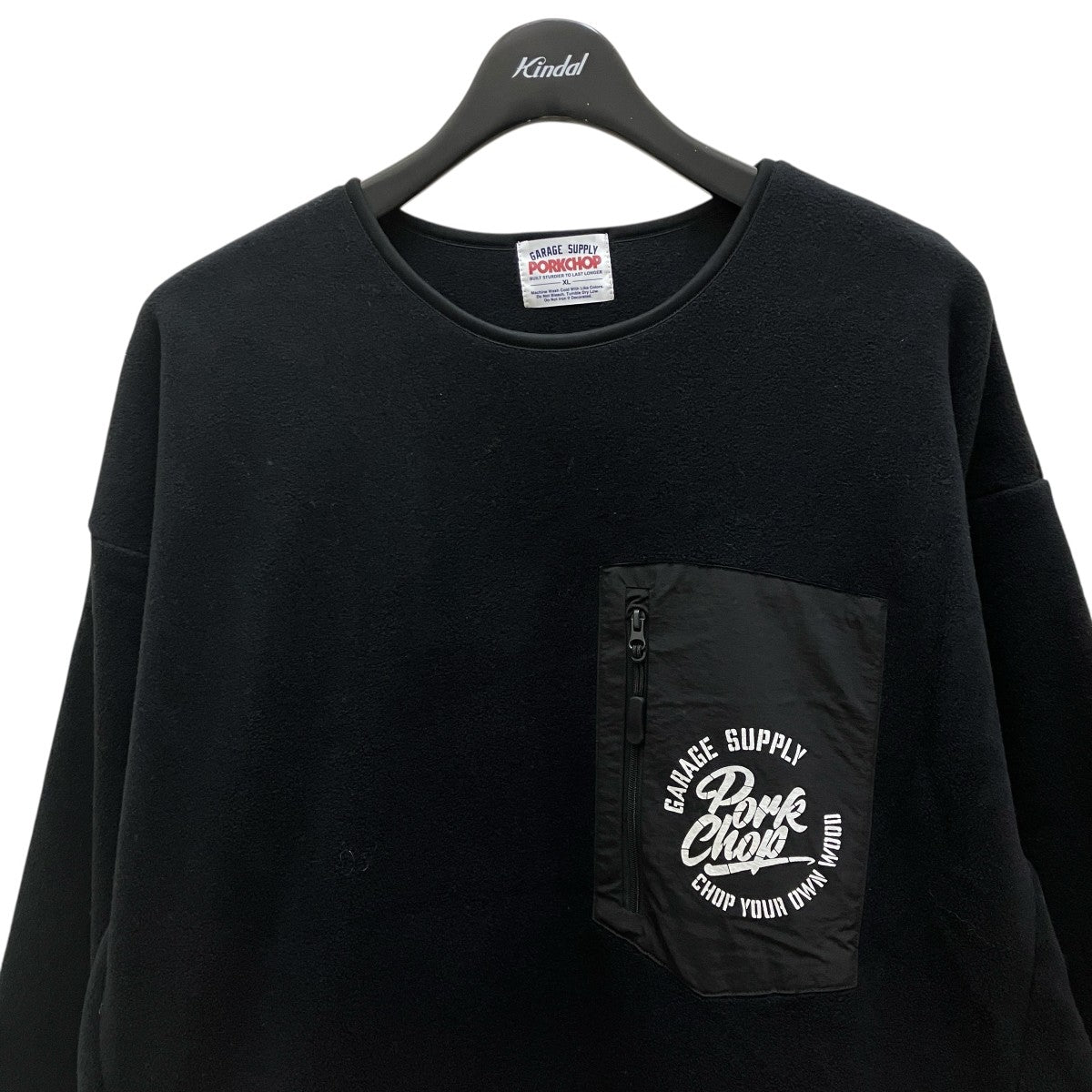 pork chop garage supply CS Fleece SHIRTクルーネックフリース 古着・中古-3枚目のアイテム画像