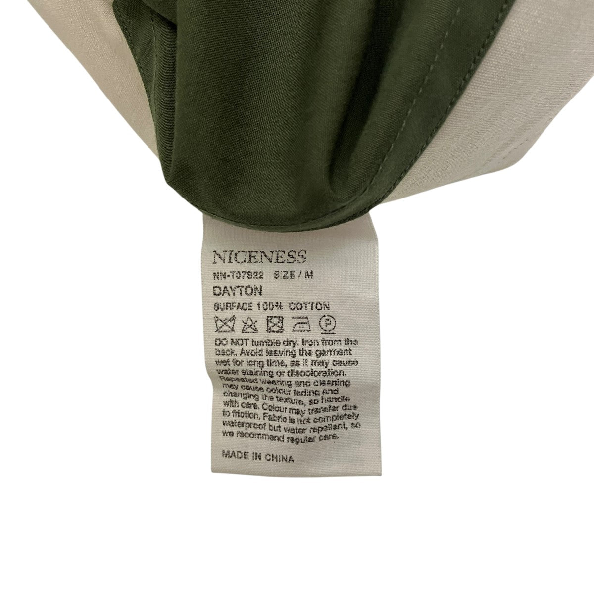 NICENESS×Ventile DAYTONハーフパンツNN-T07S22 NN-T07S22