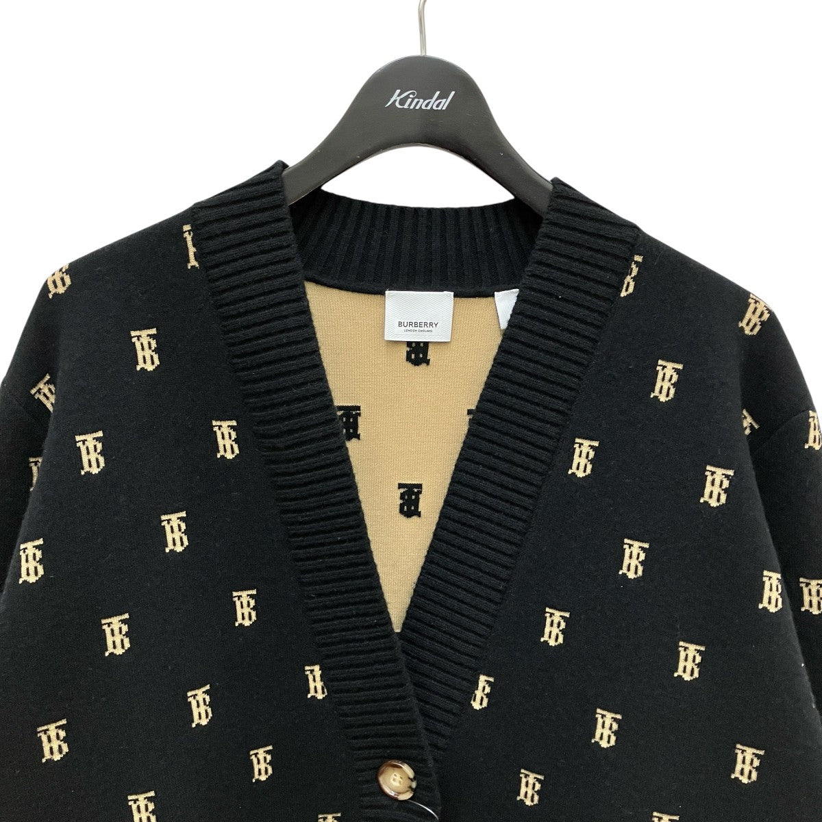 BURBERRY(バーバリー) 総柄ニットカーディガン8021033 8021033