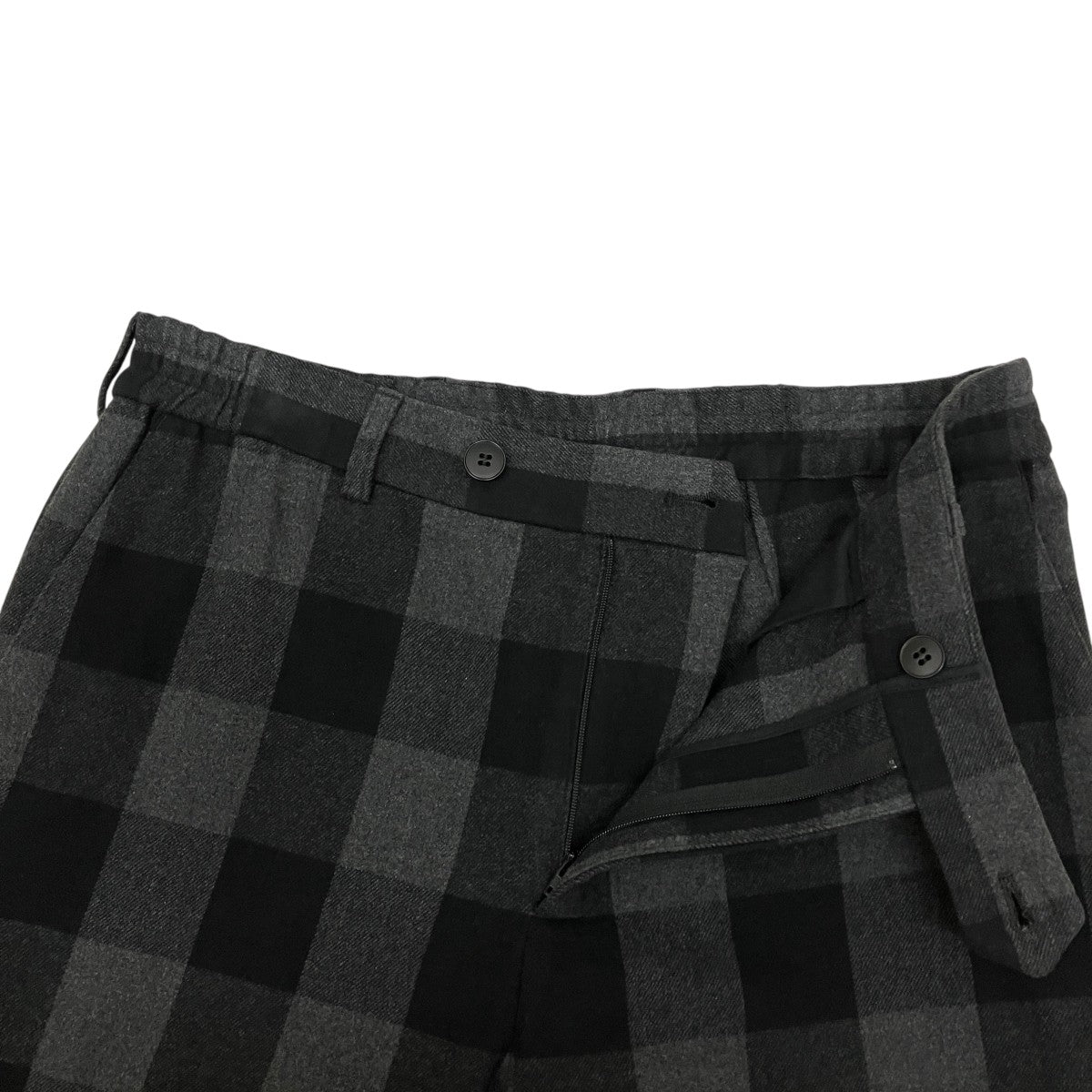 【美品】agnès b. HOMME ピーコート ブラック 裏地チェック L ニューピミリココート（5309WU60000） | TO B. BY