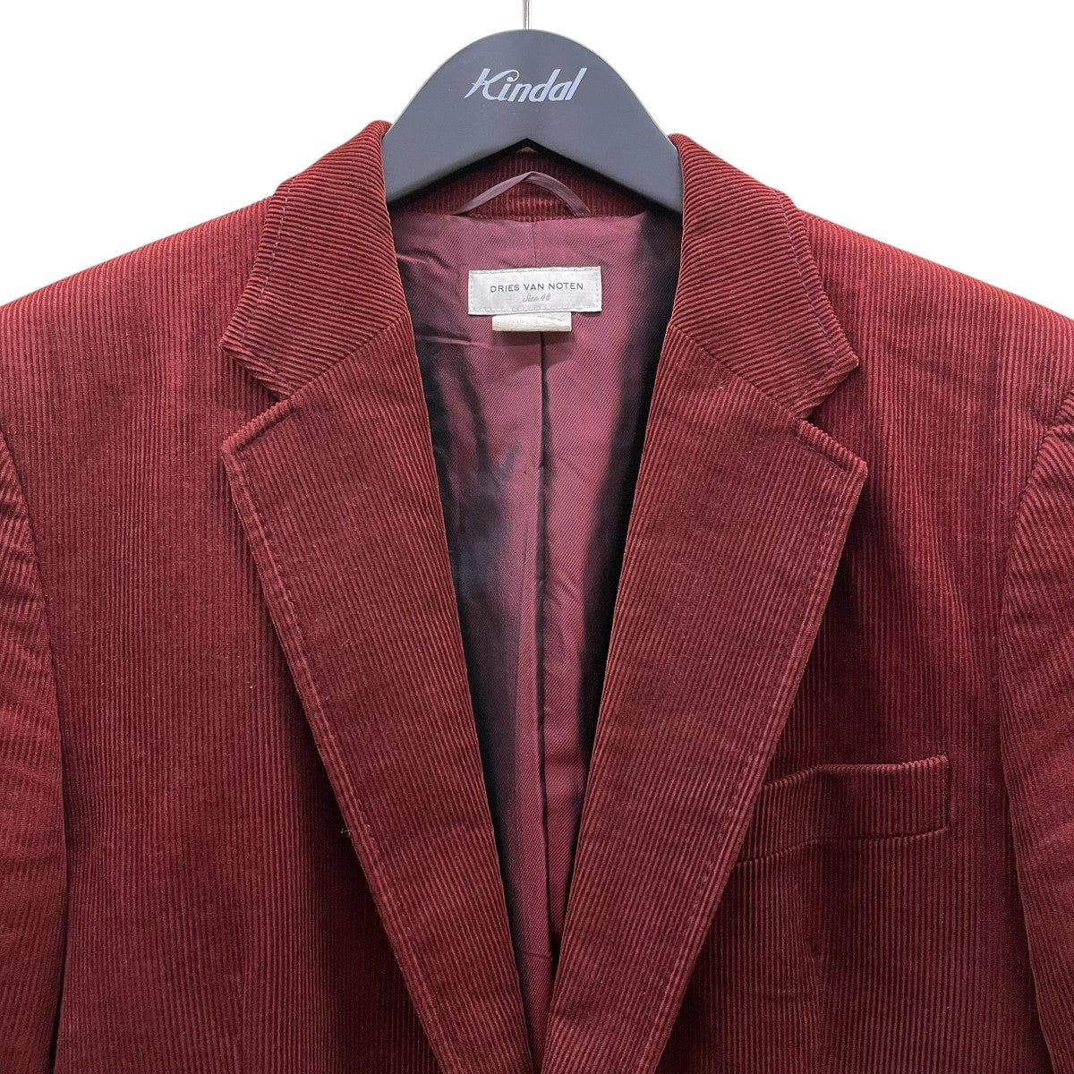 DRIES VAN NOTTEN 　コーデュロイジャケット　40サイズ　レア品 DRIES VAN NOTEN(ドリスヴァンノッテン) ライカ期テーラード