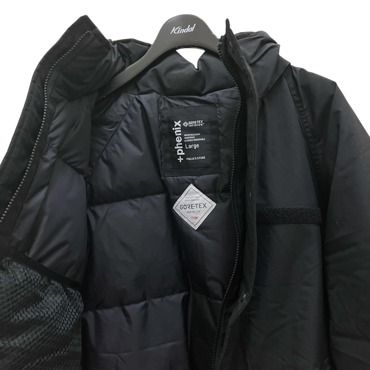 FREAK'S STORE×+PHENIX ダウンジャケット233-1505 233-1505 ブラック