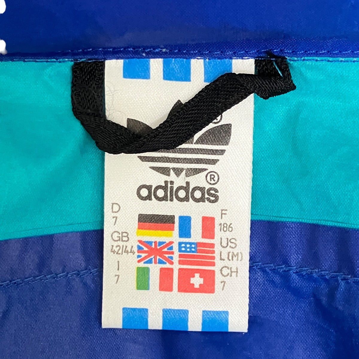 adidas 90’ｓ Vintageジップアップジャケット 古着・中古-6枚目のアイテム画像