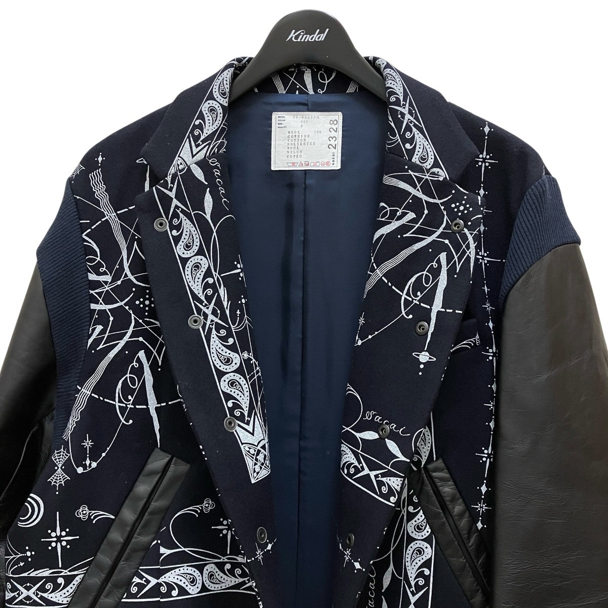 sacai×Dr．woo バンダナブルゾン20AW 20-02328M 20AW 20-02328M