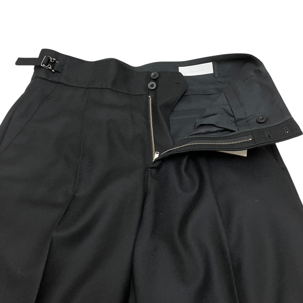 IRENISA(イレニサ) ONE TUCK STRAIGHT PANTSスラックスIHFW-P025