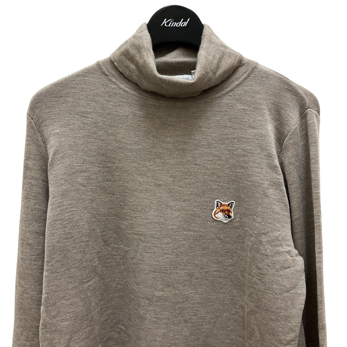 メゾンキツネ　タートルネック ダークグレー タイトスカート メゾンキツネ タートルネック ダークグレー タイトスカート 楽天市場