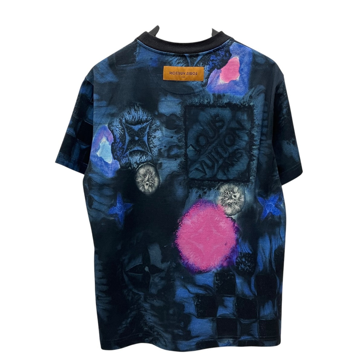 ルイ・ヴィトン SOLT PRINT TEE カットソー LOUIS VUITTON(ルイヴィトン) SOLT PRINT TEE半袖Tシャツ ブルー