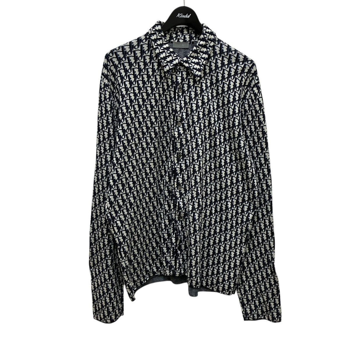 Christian Dior 長袖シャツ 023M550AT099 楽天市場】DIOR ディオール オブリーク 総柄ニット 長袖シャツ