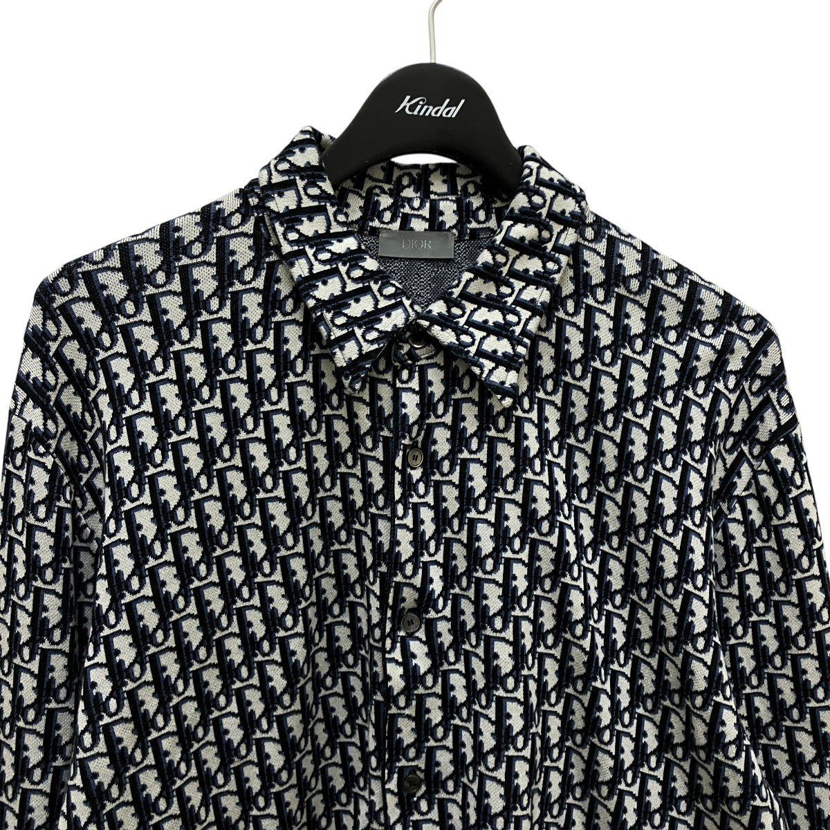 Dior Homme(ディオールオム) ラインポロシャツ グレー サイズ 44