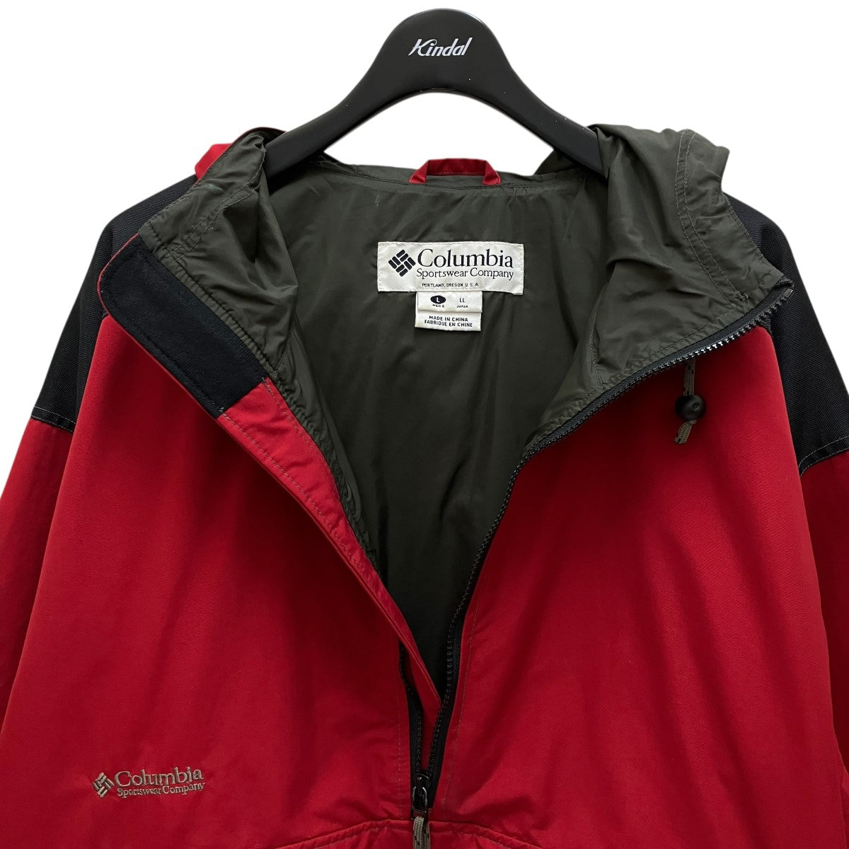 Columbia アノラックパーカー 古着・中古-3枚目のアイテム画像