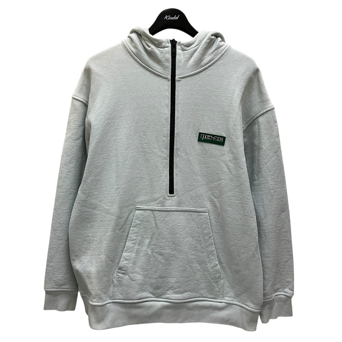 brain dead ジップパーカー BRAIN DEAD（ブレインデット）の「BRAIN DEAD ハーフZIP ロゴ