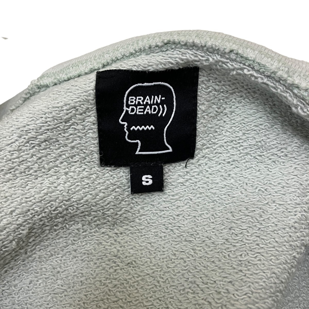 BRAIN DEAD(ブレインデッド) ハーフジップパーカーBD10-D01002 BD10
