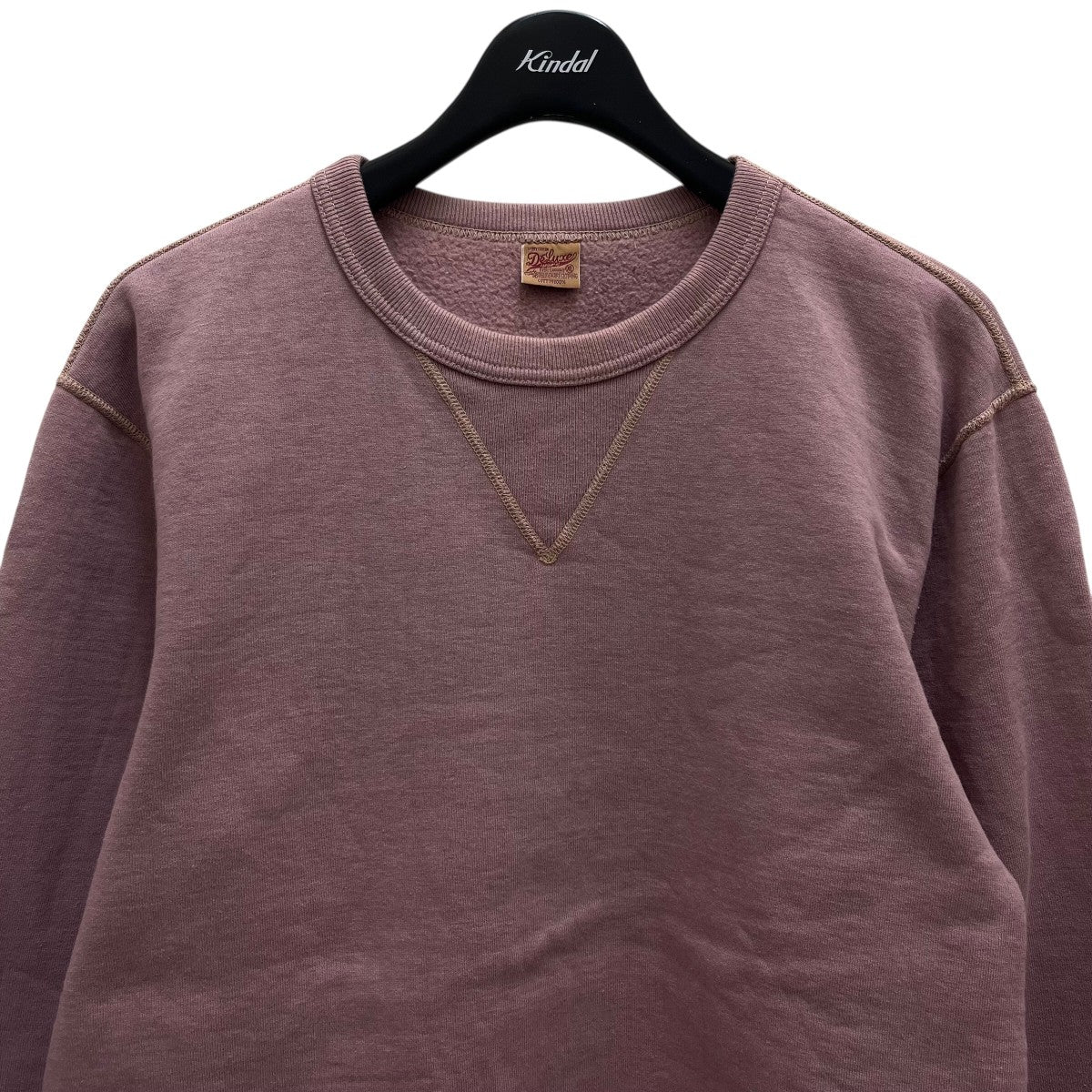 Deluxeware デラックスウエア クルーネックスウェット S101-P 新品未使用 JET RED size M / プレーン / 無地 Deluxeware (デラックスウエア) S101-10WISCONSIN ⁄ クルーネック