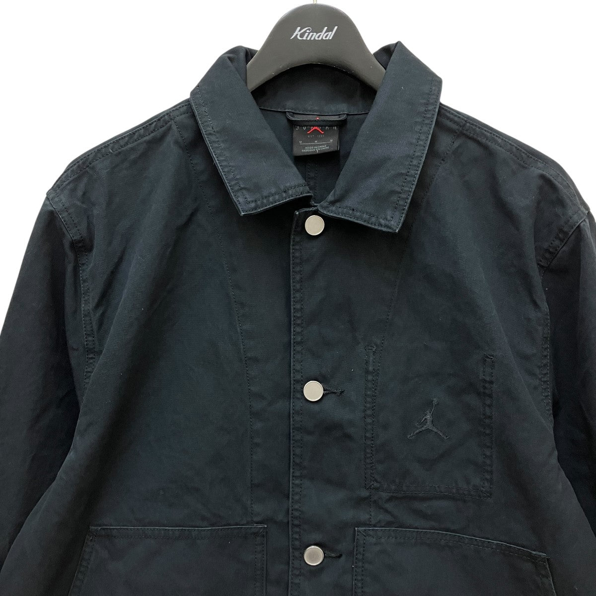 NIKE / 25SS/ワークジャケット/ジャケット/XL/コットン/BLK/HF9317-010/JORDAN JORDAN(ジョーダン) ワークジャケットHF9317-010 HF9317-010 ブラック