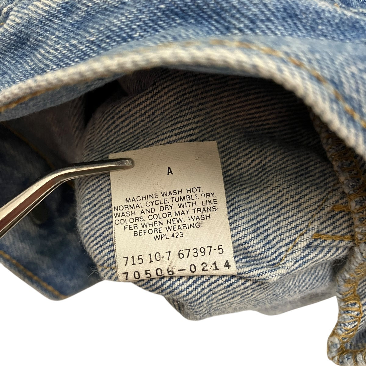 LEVI’S 70506 90’ｓ Vintageデニムジャケット 古着・中古-7枚目のアイテム画像