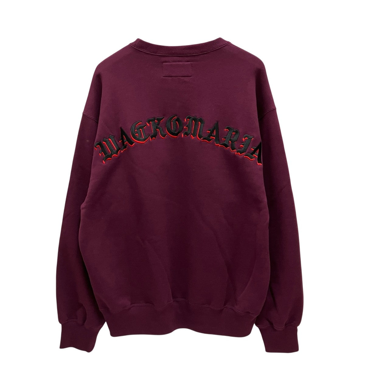 【WACKOMARIA】MIDDLE WEIGHT SWEAT／新品／送料込 WACKO MARIA(ワコマリア) MIDDLE WEIGHT CREW NECK SWEAT SHIRTクルー