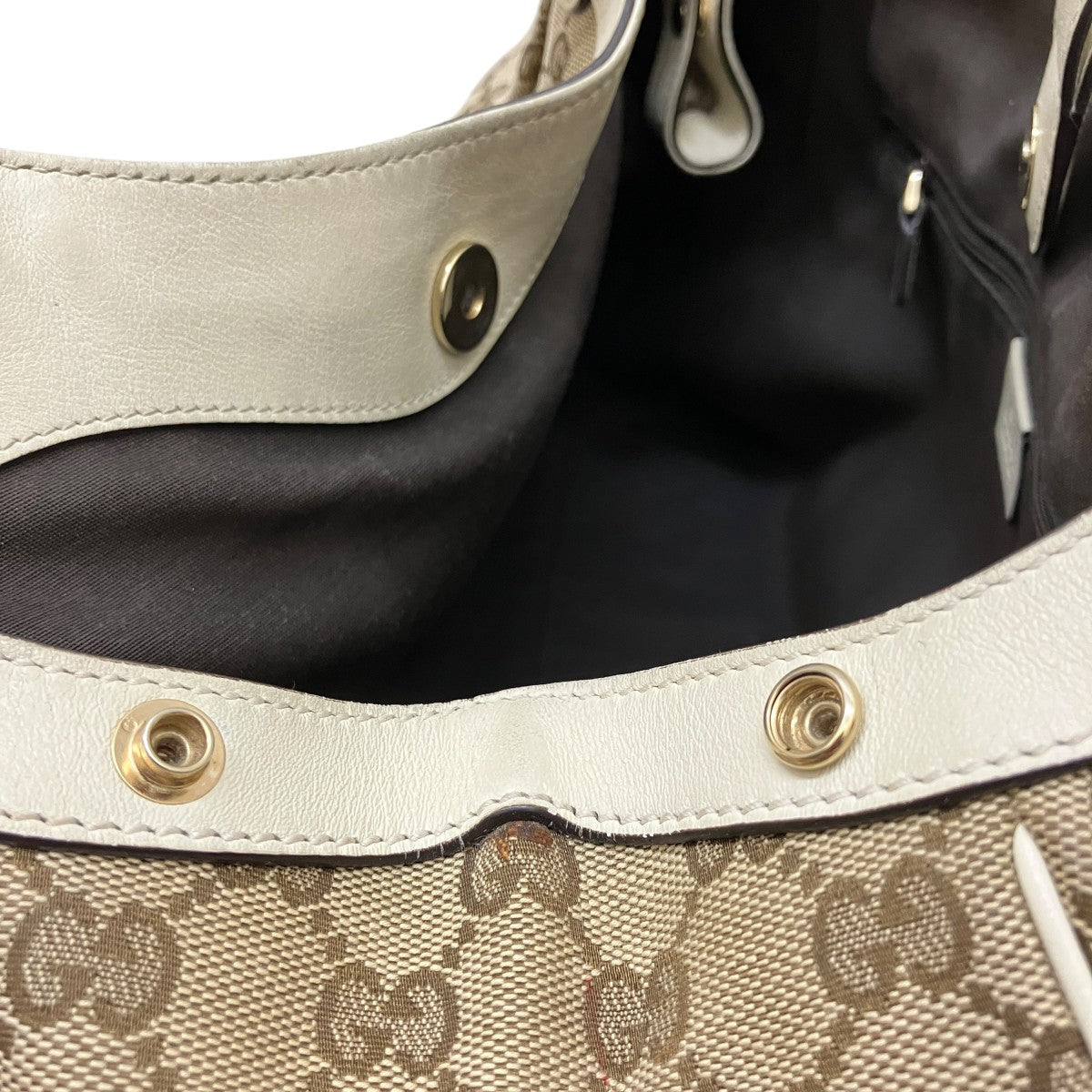 GUCCI(グッチ) GG柄トートバッグ388919 388919 562600 ホワイト