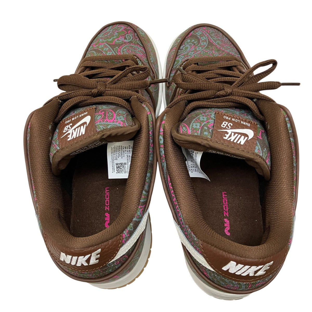 Dunk Low PRM Brown PaisleyローカットスニーカーDH7534-200