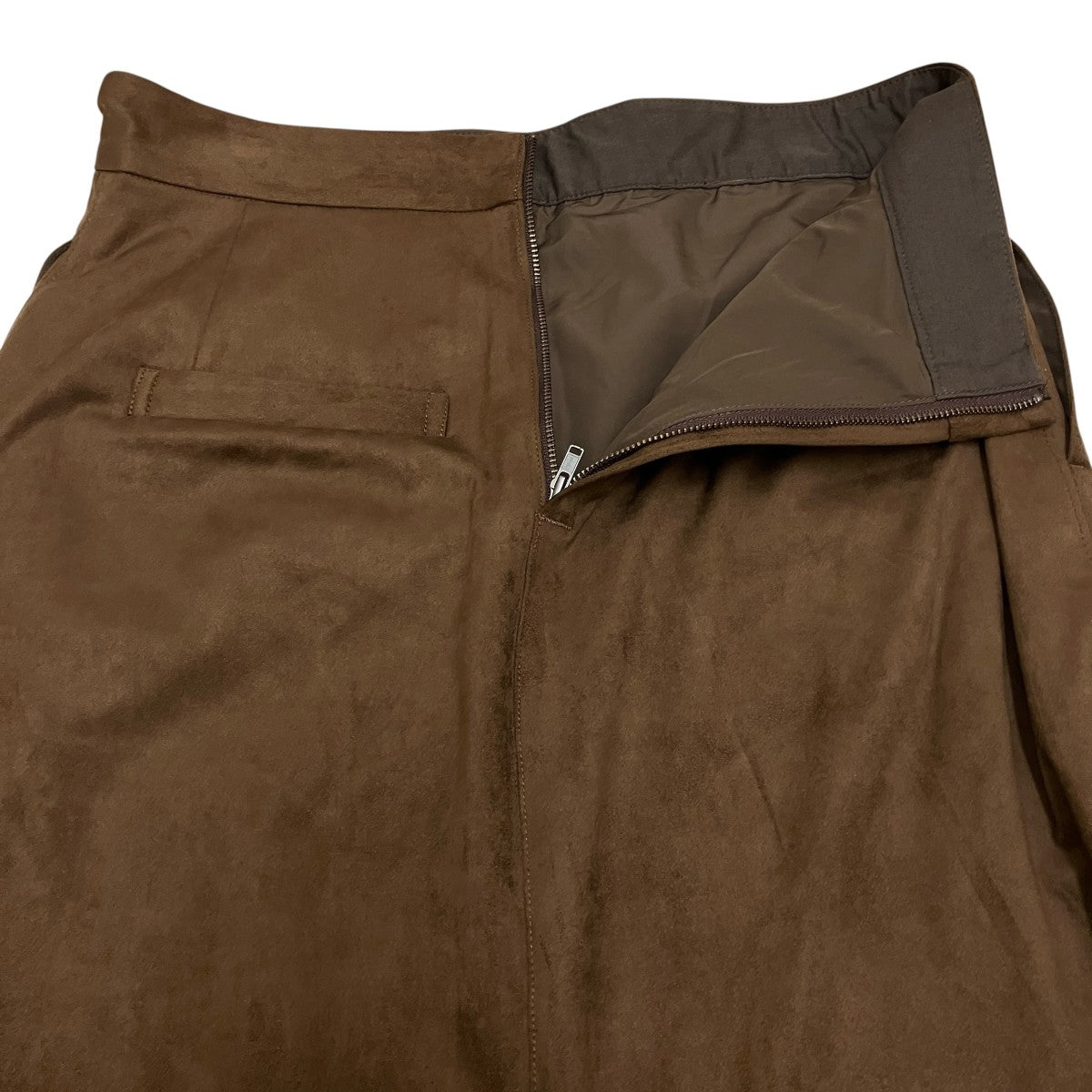 【タグ付き新品未使用品】スローブイエナ　FAKE SUEDEタイトスカート SLOBE IENA(スローブイエナ) FAKE SUEDE タイトスカートロング