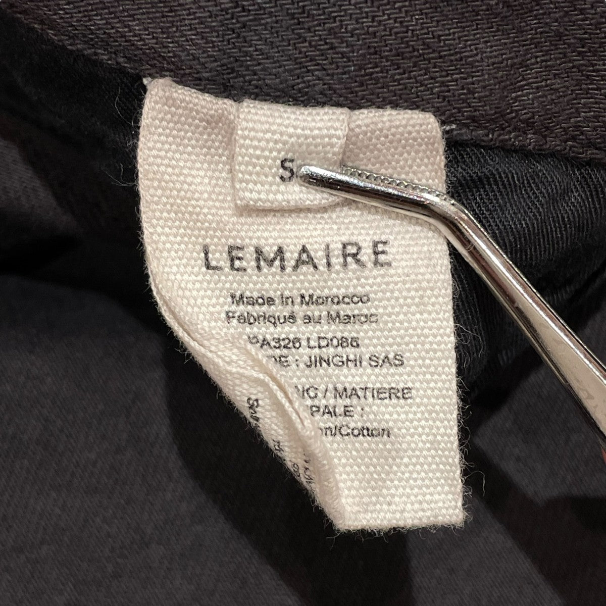 LEMAIRE ワイドパンツPA326 LD086 古着・中古-5枚目のアイテム画像