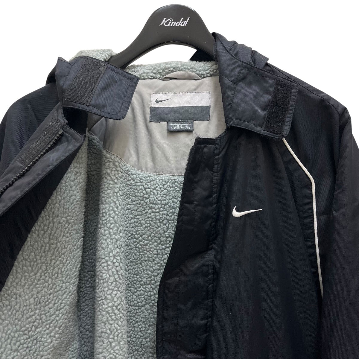 NIKE 00S vintage裏ボアジャケット 古着・中古-3枚目のアイテム画像