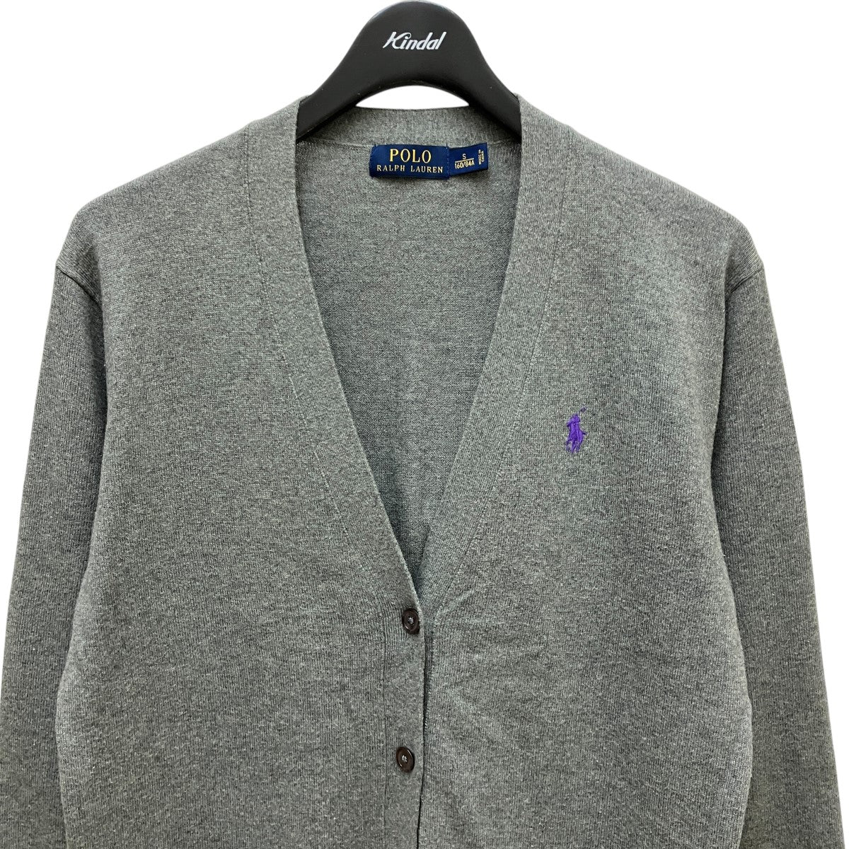 POLO RALPH LAUREN(ポロラルフローレン) ニットカーディガン グレー