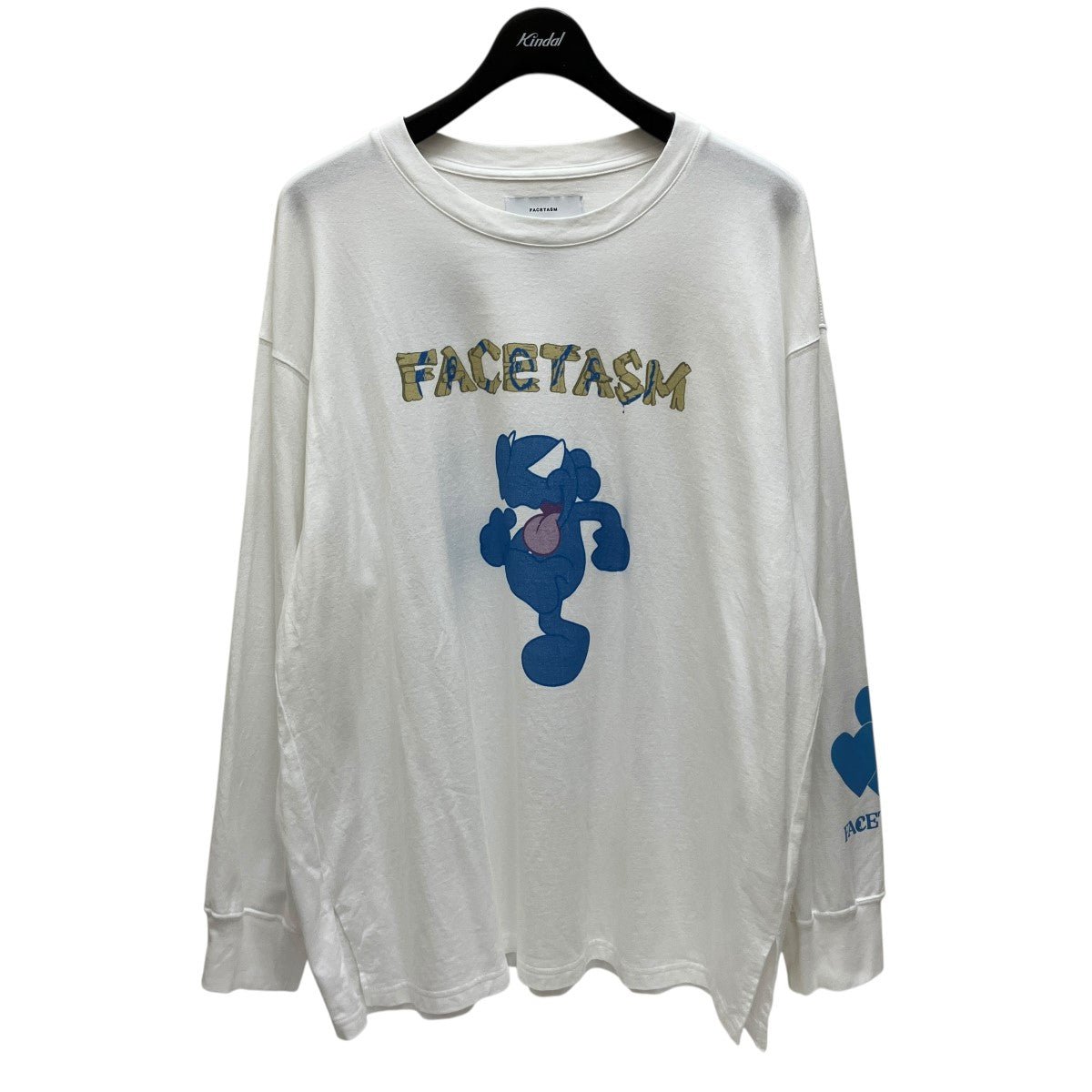 FACETASM ロングスリーブTシャツCPD-TEE-U02 古着・中古-1枚目のアイテム画像