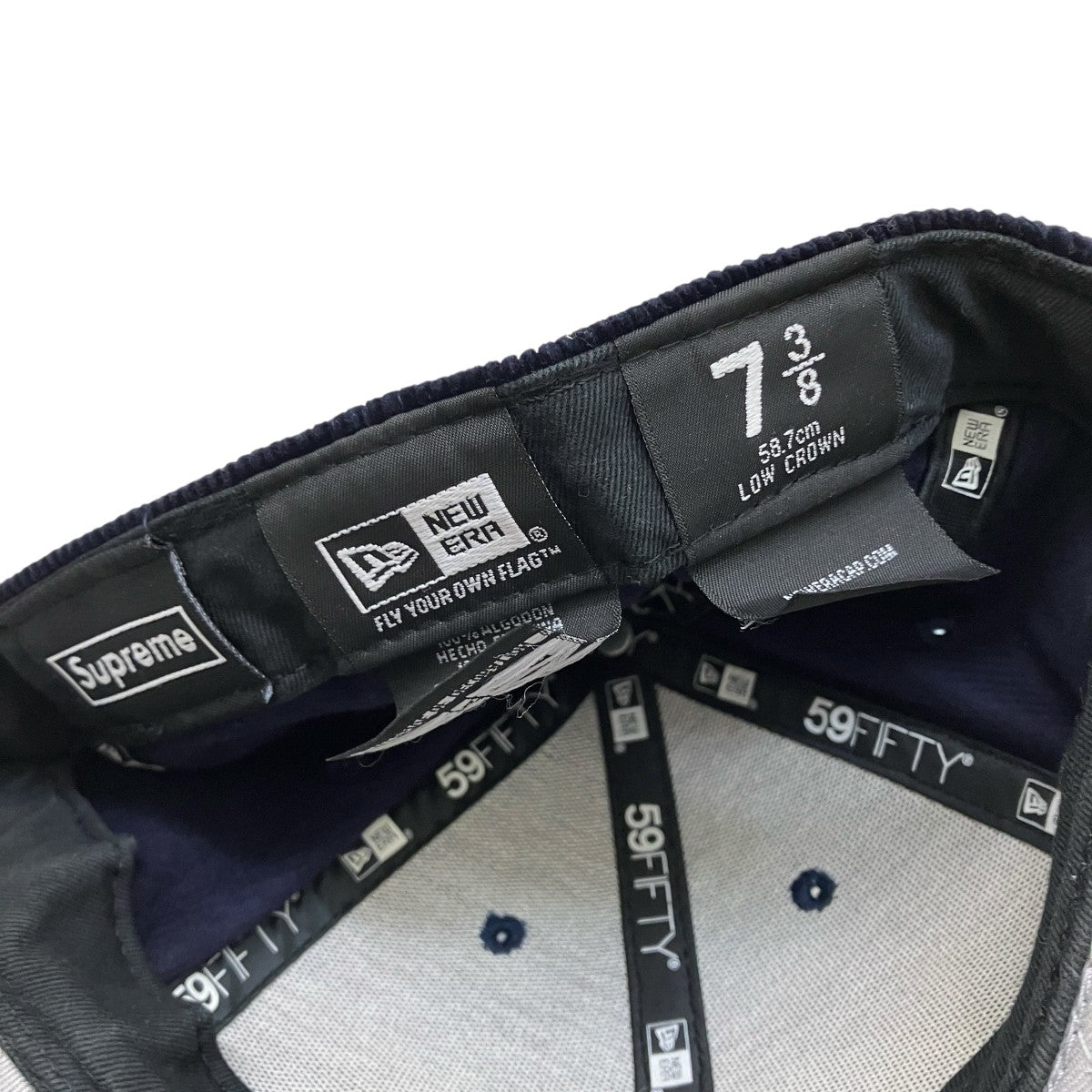 帽子 Supreme Corduroy Box Logo New Era Cap 中古・古着通販】SUPREME (シュプリーム) New Era (ニューエラ