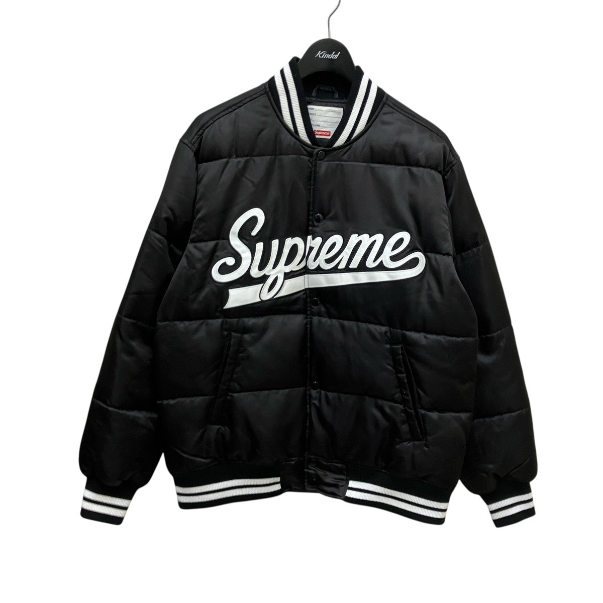 ジャケット・アウター supreme Supreme(シュプリーム) 16FWバーシティジャケット ブラック サイズ M