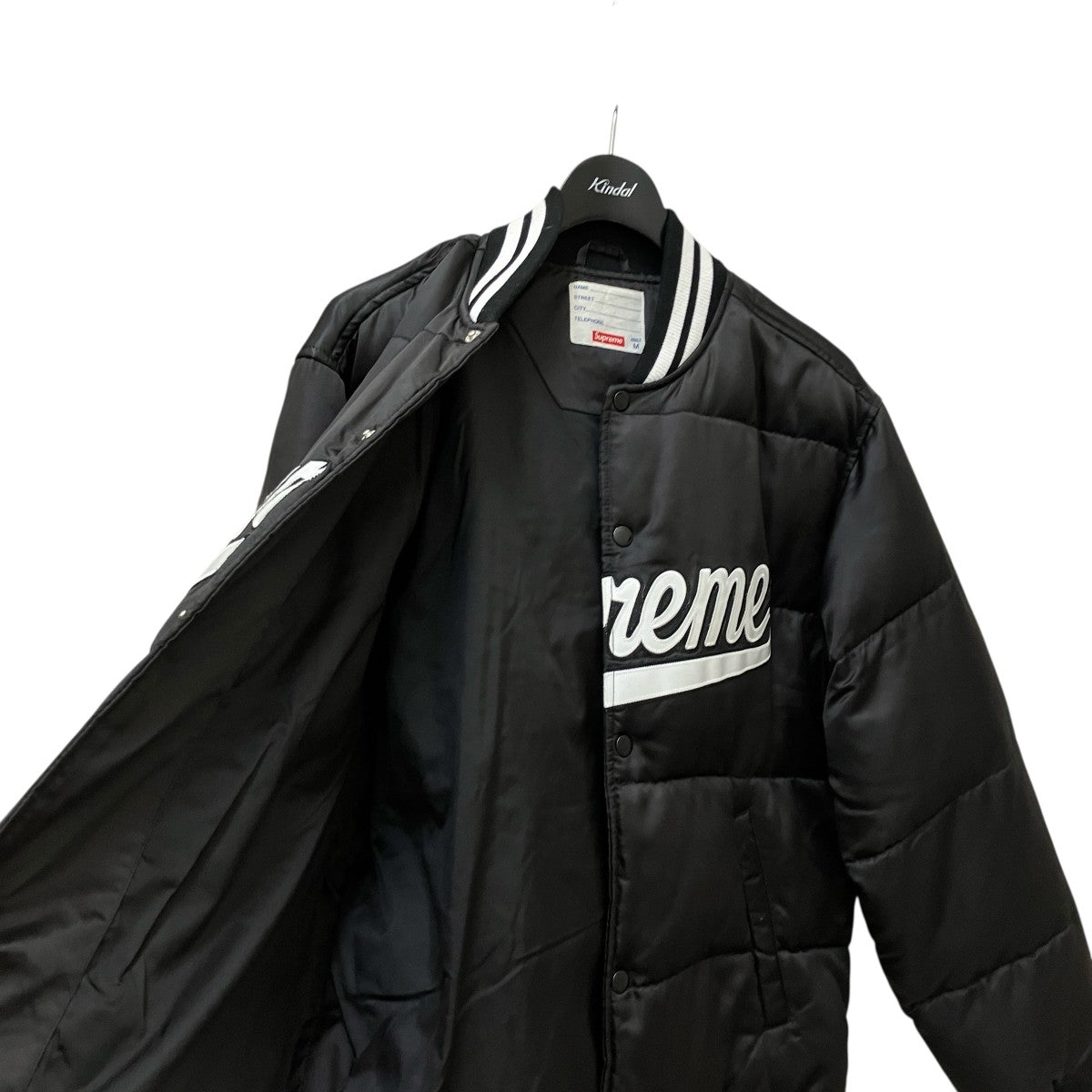 Supreme(シュプリーム) 16FWバーシティジャケット ブラック サイズ M