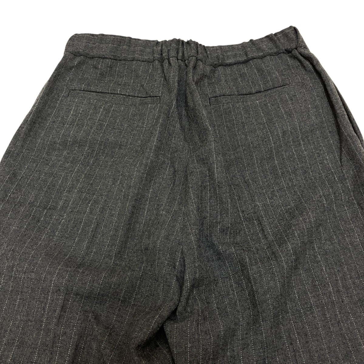 MORRIS＆SONS ストライプイージースラックスEASYFLARE22A 古着・中古-4枚目のアイテム画像