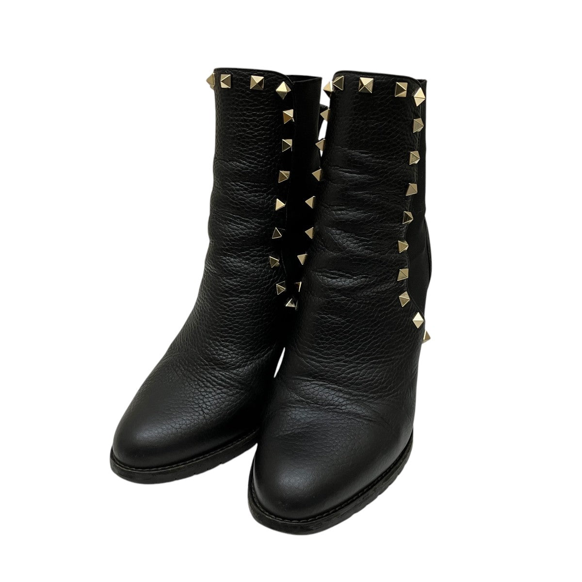 VALENTINO ロックスタッズブーツブーツ 古着・中古-1枚目のアイテム画像